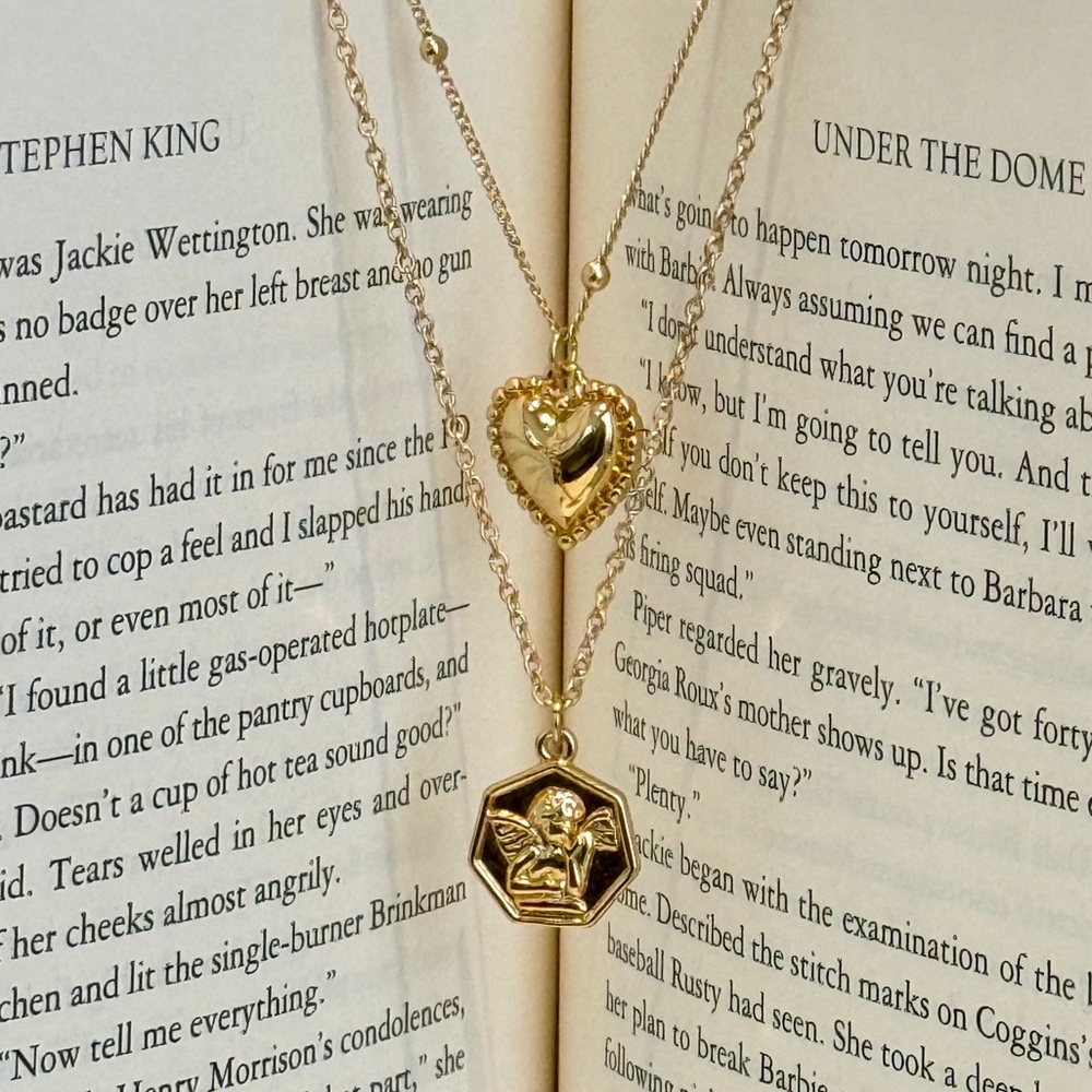 3 for $20‼️Layered Chains Necklaces - Yellow Gold, Y Shape, Simple